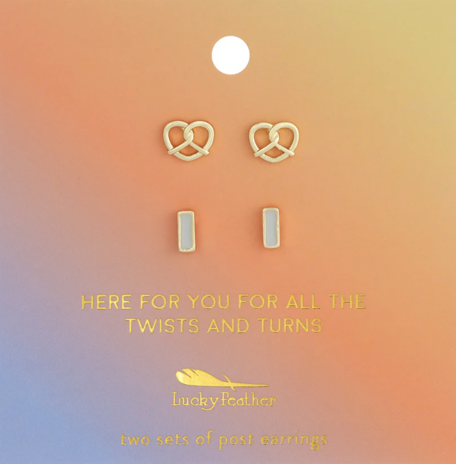 Splendid Earrings Set by Lucky Feather