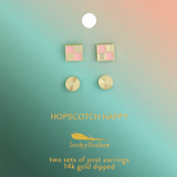 Splendid Earrings Set by Lucky Feather