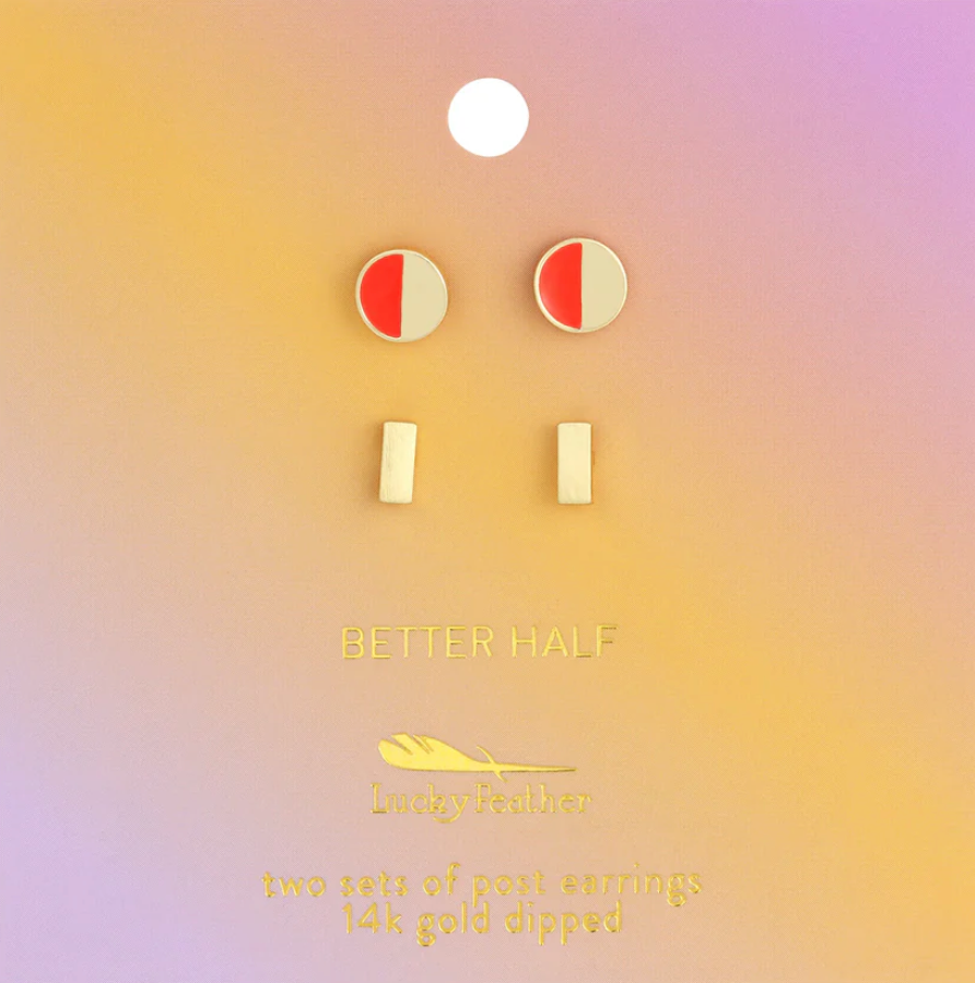 Splendid Earrings Set by Lucky Feather