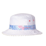 Girls Bucket Hat - Tropics - Blue