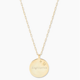 Zodiac Necklace - MOP Gold - by Gorjana Sagittarius