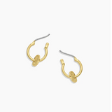 Ana Coin Huggies Earrings by Gorjana