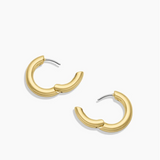 Lou Hoop Earrings - Gold - by Gorjana