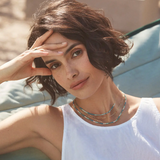 Capri Short Necklace Laguna  - by Gorjana