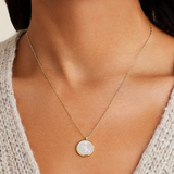 Zodiac Necklace - MOP Gold - by Gorjana Capricorn