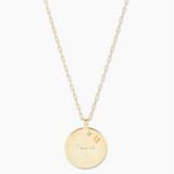 Zodiac Necklace - MOP Gold - by Gorjana Taurus