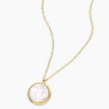 Zodiac Necklace - MOP Gold - by Gorjana Taurus