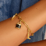 Cowboy Boot Parker Charm  - Silver by Gorjana