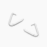 Parker Huggies Earrings - Silver - By Gorjana