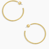 Crew Large Hoop Earrings - Gold by Gorjana