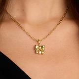 Bow Pearl Parker Charm  - by Gorjana