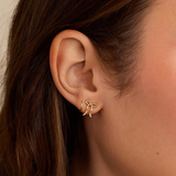Bow Earrings - Gold by Gorjana