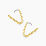 Zoey Hoops - Gold - by Gorjana