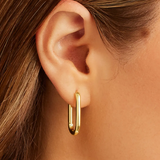 Zoey Hoops - Gold - by Gorjana