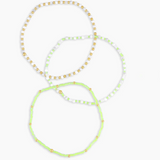 Poppy Gem Bracelet Set - Howlite - by Gorjana