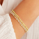 Poppy Gem Bracelet Set - Howlite - by Gorjana