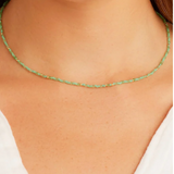 Poppy Gem Necklace (Aventurine) by Gorjana