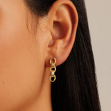 Reed Earrings - Gold