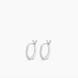 Shimmer Huggies Earrings by Gorjana