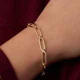 Zoey Statement Chain Bracelet - Gold - by Gorjana