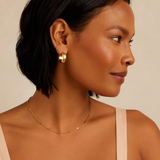 Paseo Small Hoop Earrings - Gold - By Gorjana