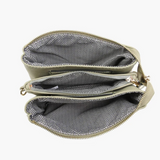 Riley Convertible Cross Body Purse, Wristlet or Clutch -  Navy Lizard