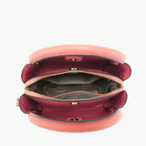 Ruby 3-Compartment Satchel Purse - Green