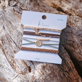 Mixed 5 Pack Hair Ties - Climb - K'lani Hairties