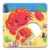Ocean Babies Match Up Puzzle