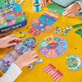 Build a Robot Shaped Spinner Game