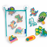 Rub A Dub Dinos - Stickable Foam Bath Shapes