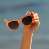 Acacia Sunglasses - Coral  w/ Gradient Brown Polarized Lens