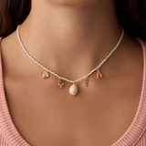 Ocean Mini Charm Necklace