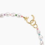 Pearl Rainbow Cove Necklace