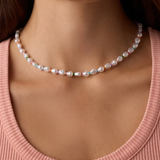 Pearl Rainbow Cove Necklace