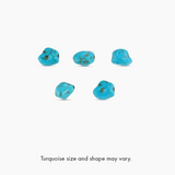 Turquoise Cove Hoops