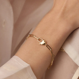Heart Padlock Bracelet