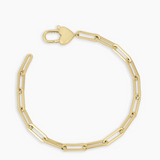 Heart Padlock Bracelet