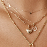 Heart Padlock Charm  - by Gorjana