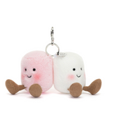 Amuseables Pair Of Marshmallows Bag Charm
