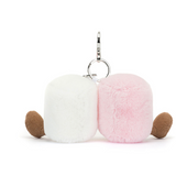 Amuseables Pair Of Marshmallows Bag Charm