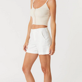 Sandie Shorts - Stillwater White by Level 99