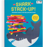 Shark Stack Up - Wooden Block Balancing Game