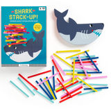 Shark Stack Up - Wooden Block Balancing Game