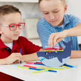 Shark Stack Up - Wooden Block Balancing Game