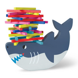 Shark Stack Up - Wooden Block Balancing Game