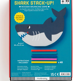 Shark Stack Up - Wooden Block Balancing Game