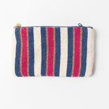 Leila boot seed bead clutch with strap
