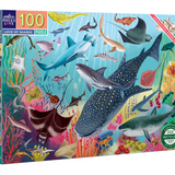 Love of Sharks 100 Pc Puzzle