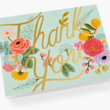 Rifle Paper Co Card - Mint Garden Thank You